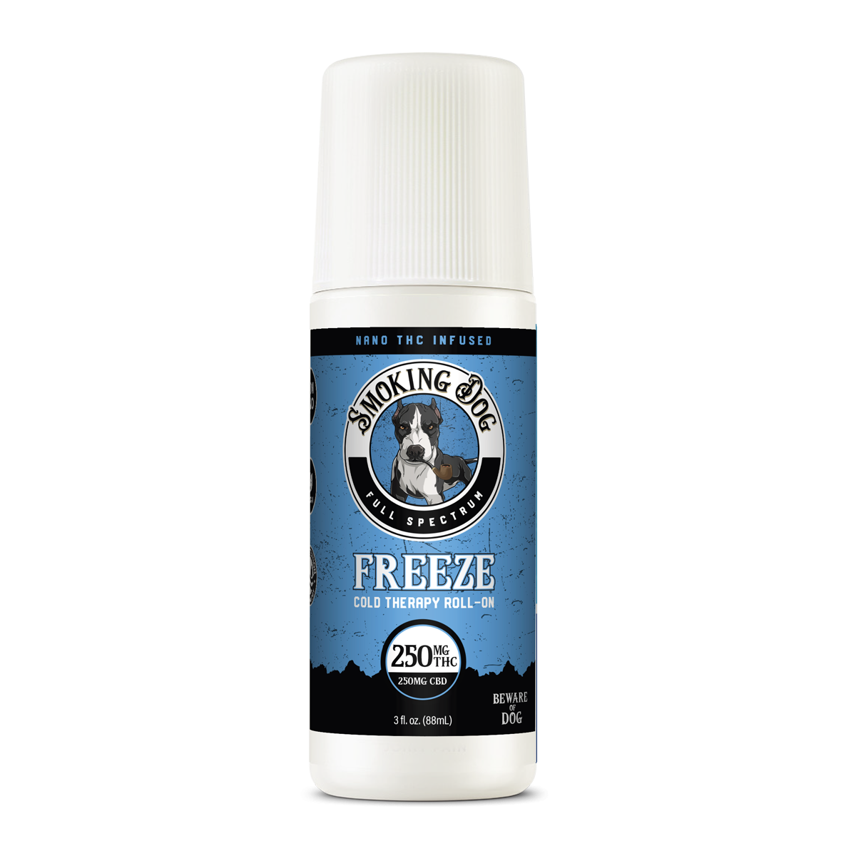 Smoking Dog Freeze 1:1 (250 D9: 250mg CBD)