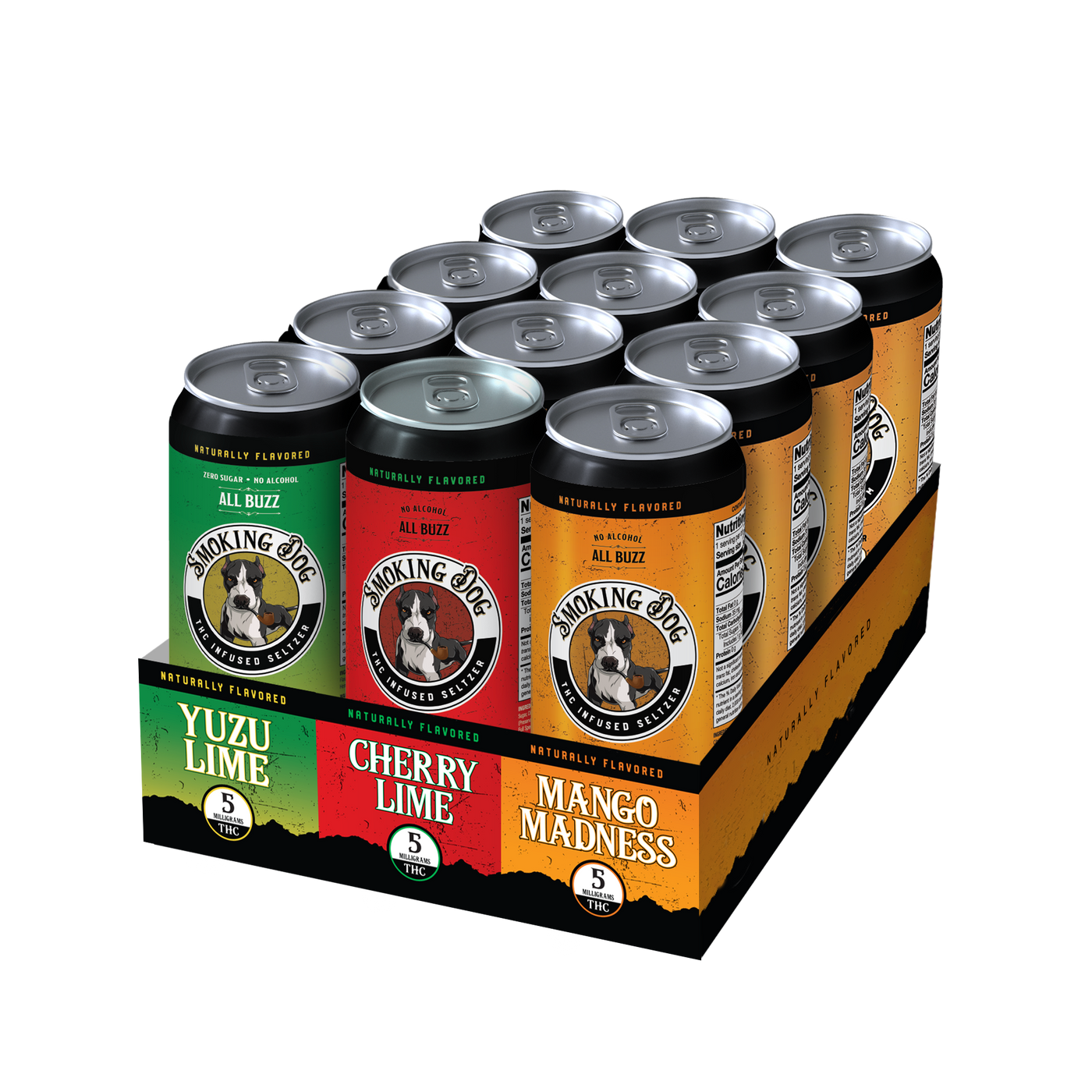 Smoking Dog THC Seltzer - 12 Pack