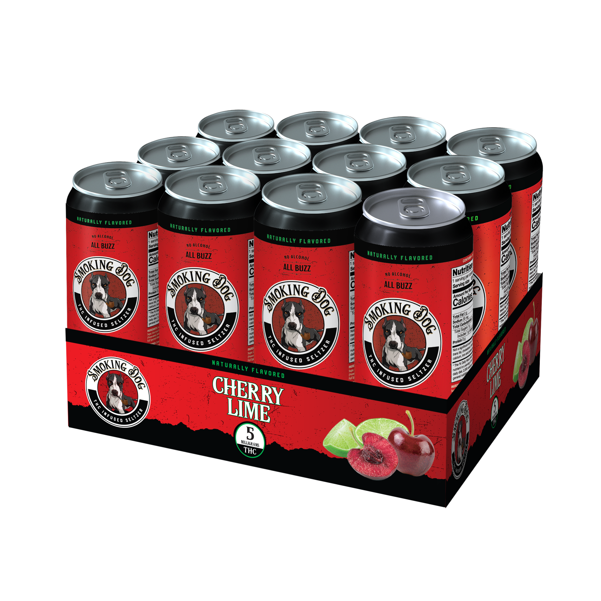 Smoking Dog THC Seltzer - 12 Pack