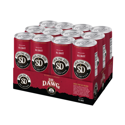 Smoking Dog THC Seltzer - 12 Pack