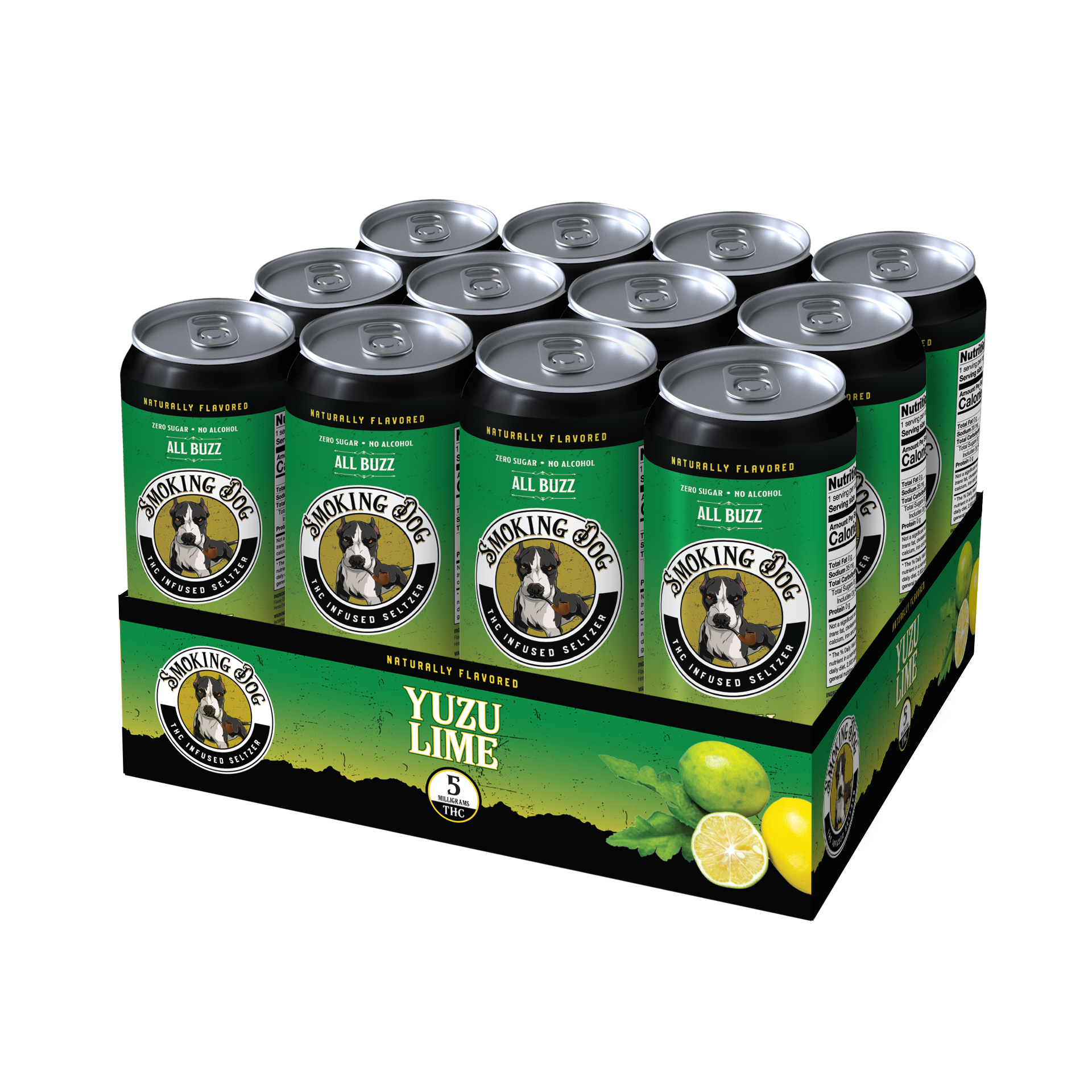 Smoking Dog THC Seltzer - 12 Pack