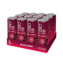 CBD Sparkling Water 30 mg (12-Pack)