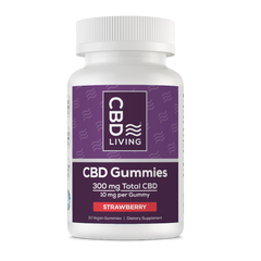 CBD Gummies 300mg - Strawberry