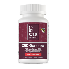 CBD Gummies 750mg - Strawberry