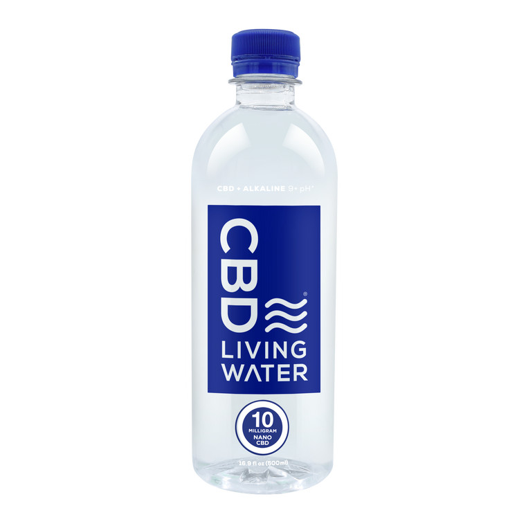 CBD Living Water bottle
