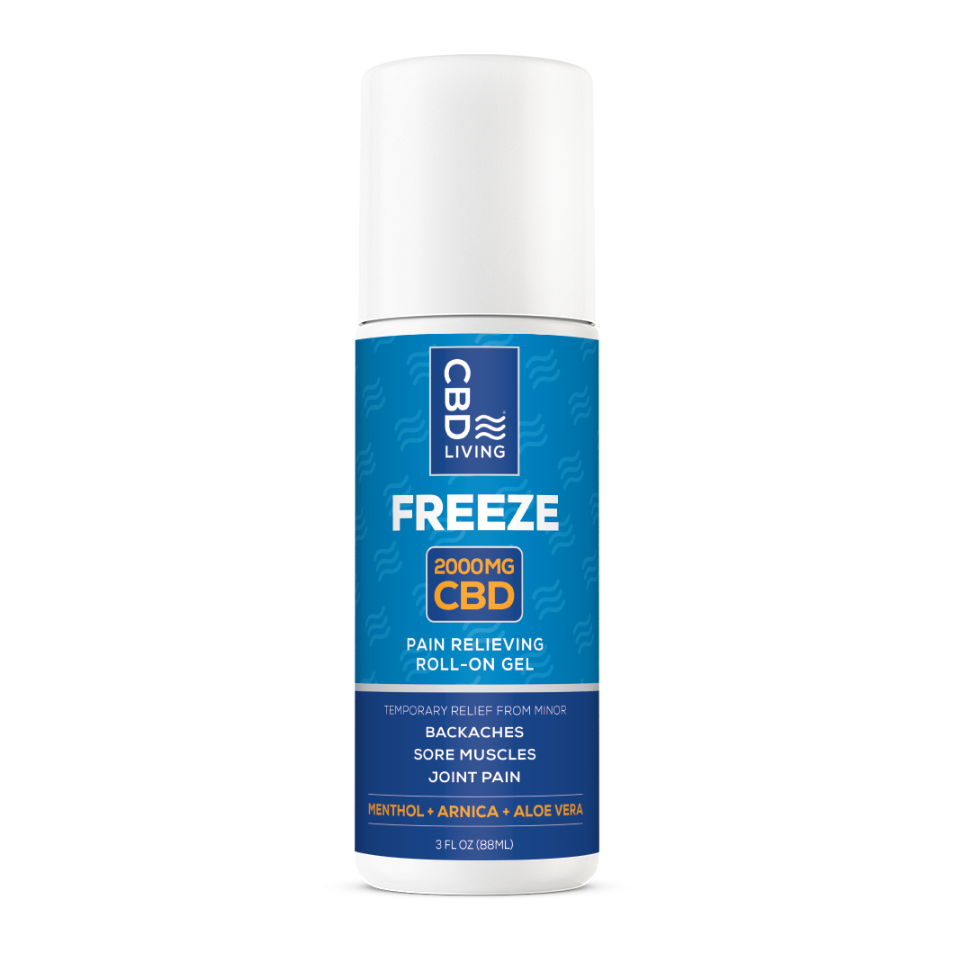 CBD Living Freeze Roll On 2000 mg