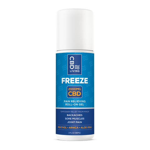 CBD Living Freeze Roll On 2000 mg