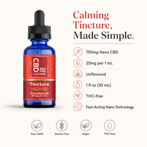CBD Living Oil Tincture lifestyle