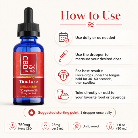 CBD Living Oil Tincture lifestyle