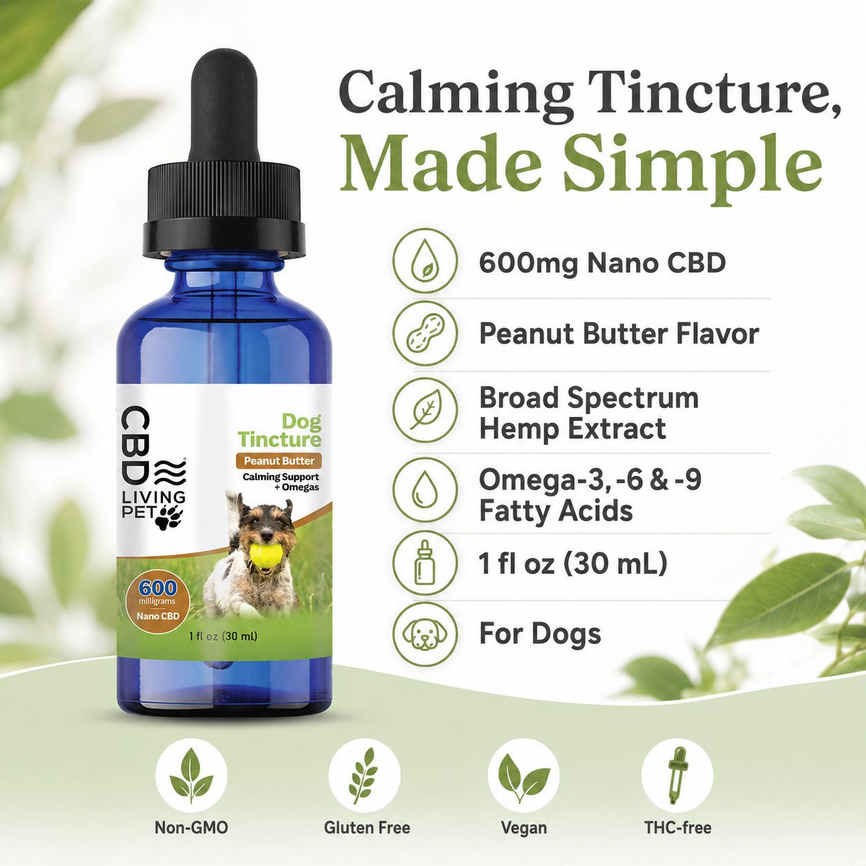 CBD Dog Calming Tincture