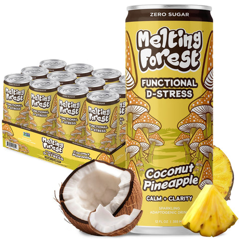 Melting Forest Functional D-Stress Coconut Pineapple - 12-pack case