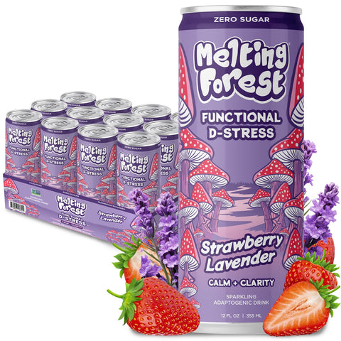 Melting Forest Functional D-Stress Strawberry Lavender - 12-pack case