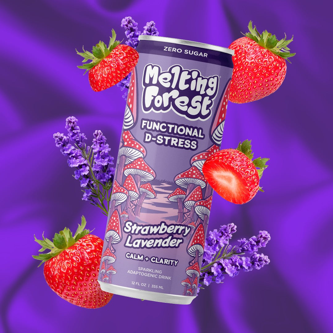 Melting Forest Functional D-Stress Strawberry Lavender - flavor