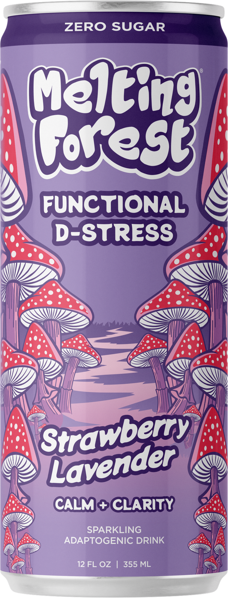 Melting Forest Functional D-Stress Strawberry Lavender - can