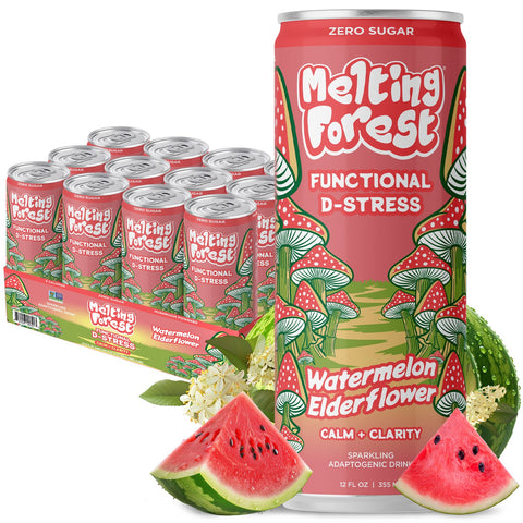 Melting Forest Functional D-Stress Watermelon Elderflower - 12-pack case