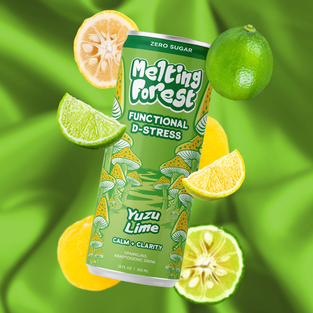 Melting Forest Functional D-Stress Yuzu Lime - flavor