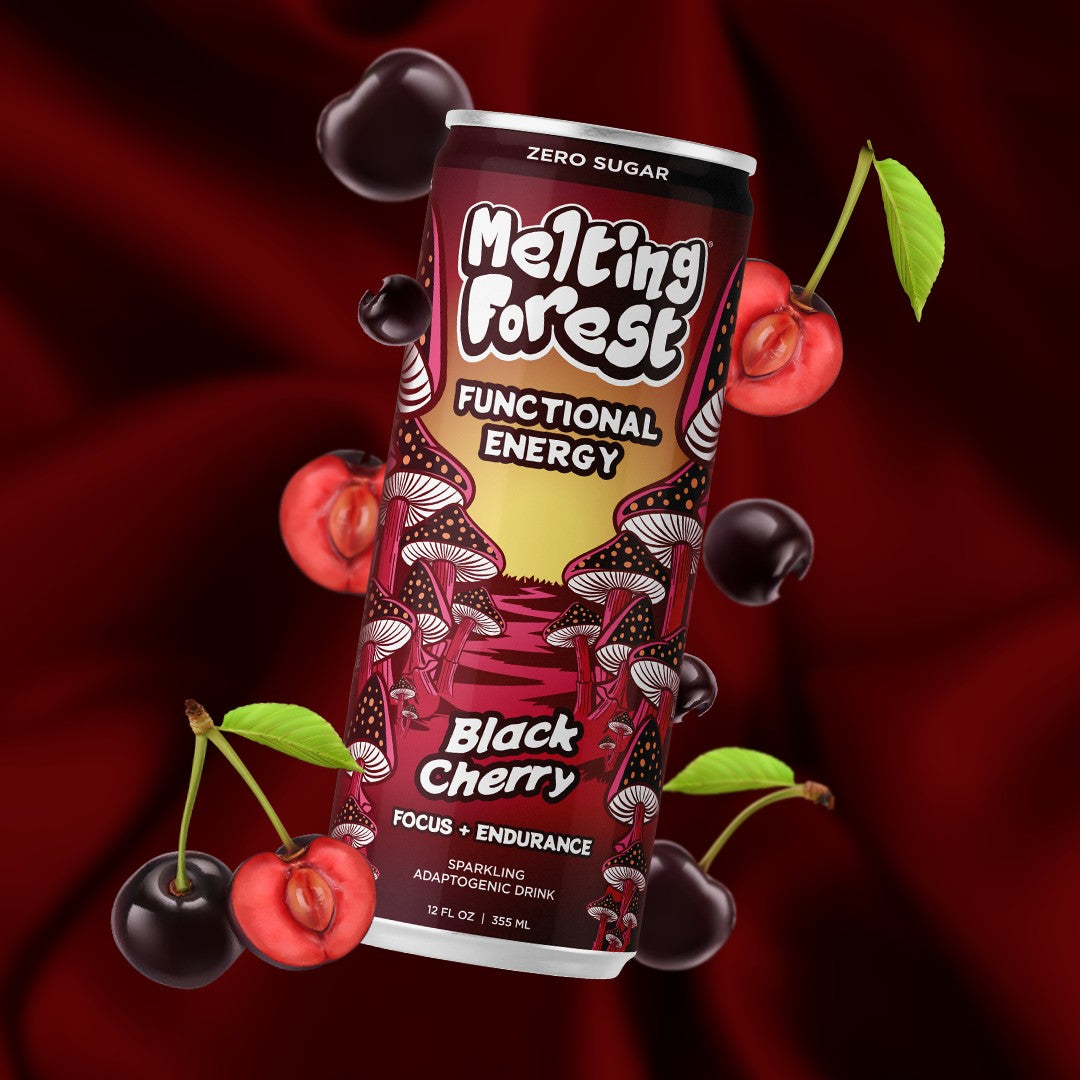 Melting Forest Functional Energy Black Cherry - flavor