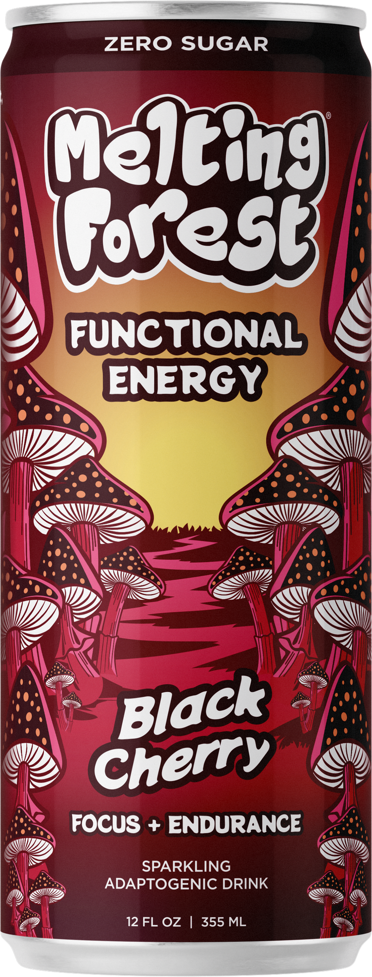 Melting Forest Functional Energy Black Cherry - can