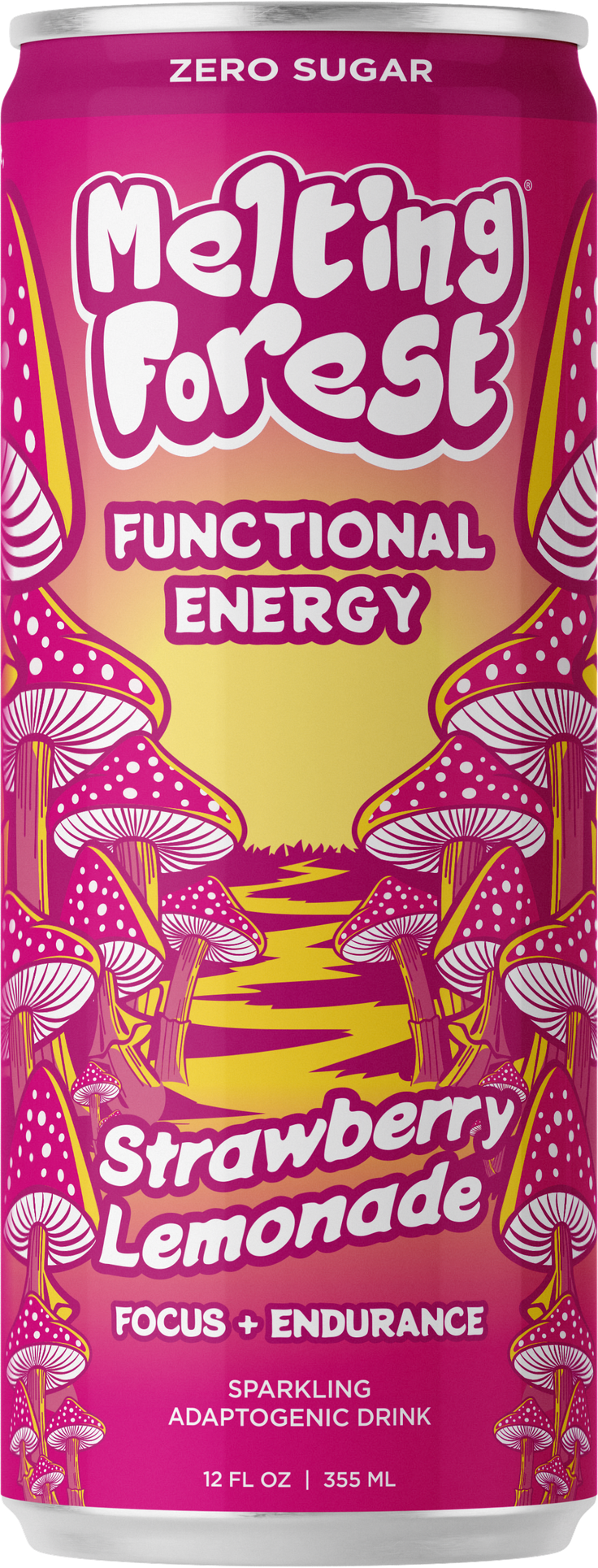 Melting Forest Functional Energy Strawberry Lemonade - can
