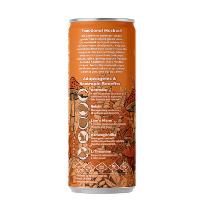 Melting Forest Functional Mushroom Mocktails — Master Case (6 x 4-packs)