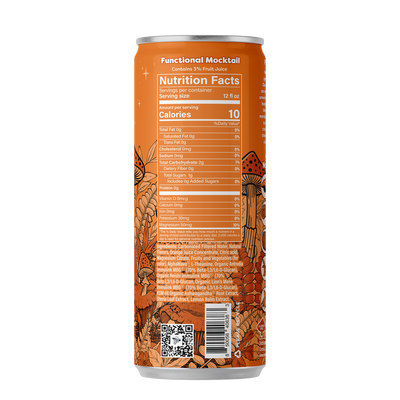 Melting Forest Functional Mushroom Mocktails — Master Case (6 x 4-packs)