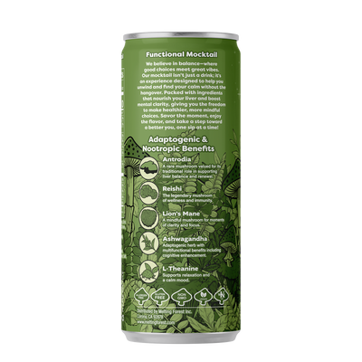 Melting Forest Functional Mushroom Mocktails — Master Case (6 x 4-packs)