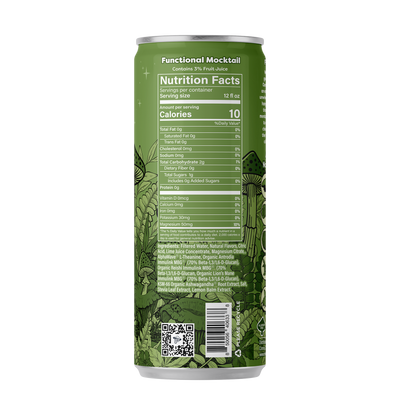 Melting Forest Functional Mushroom Mocktails — Master Case (6 x 4-packs)