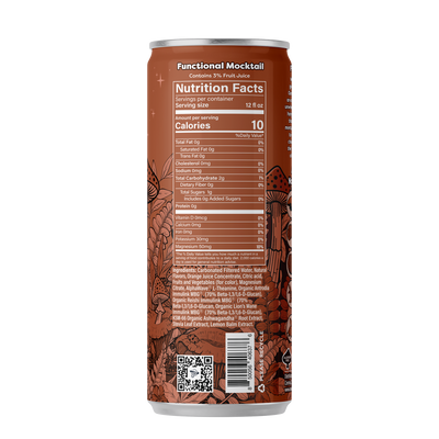 Melting Forest Functional Mushroom Mocktails — Master Case (6 x 4-packs)