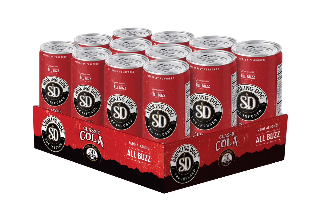 Smoking Dog THC Seltzer - 12 Pack