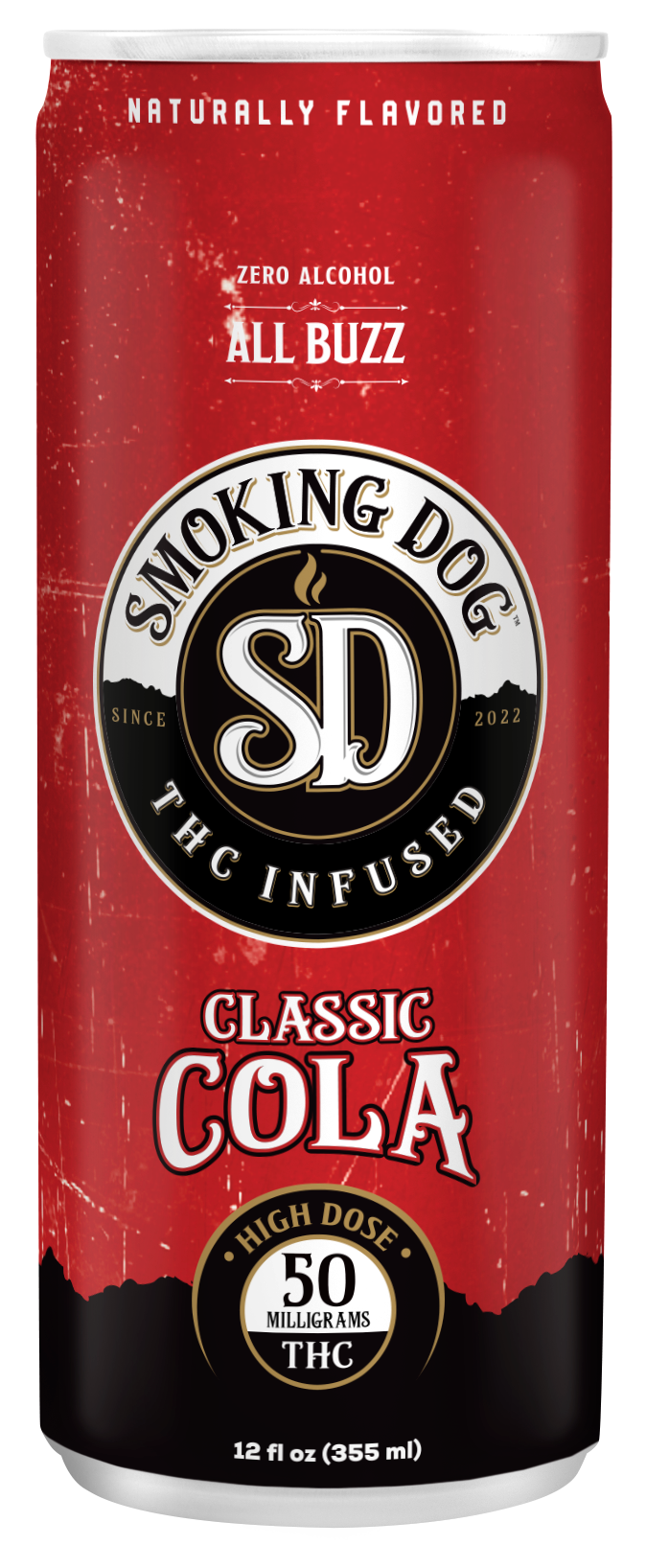 Smoking Dog THC Seltzer - 12 Pack