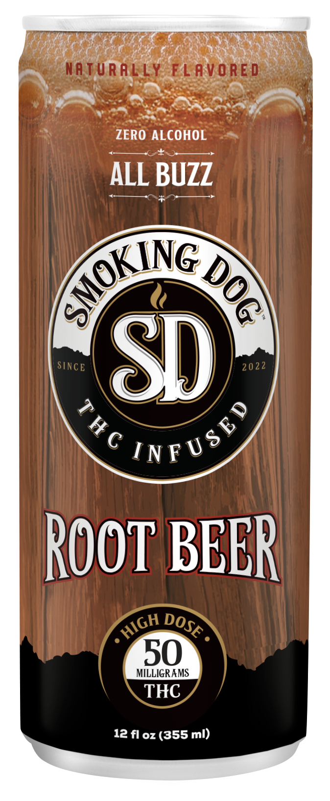 Smoking Dog THC Seltzer - 12 Pack