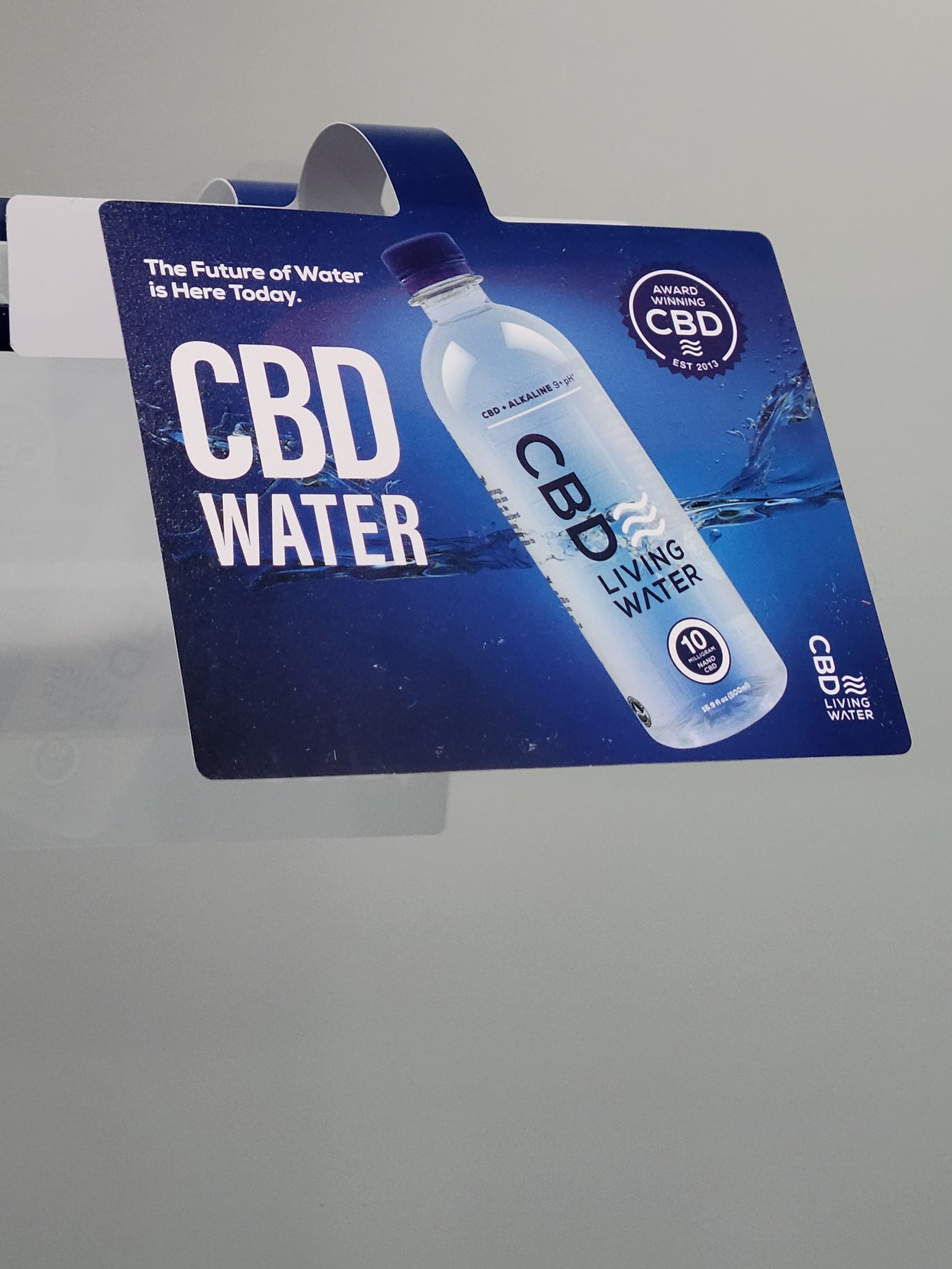 Water Shelf Talker
