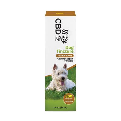 CBD Living Dog Calming Tincture (300mg)