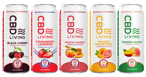 CBD Sparkling Water 25 mg